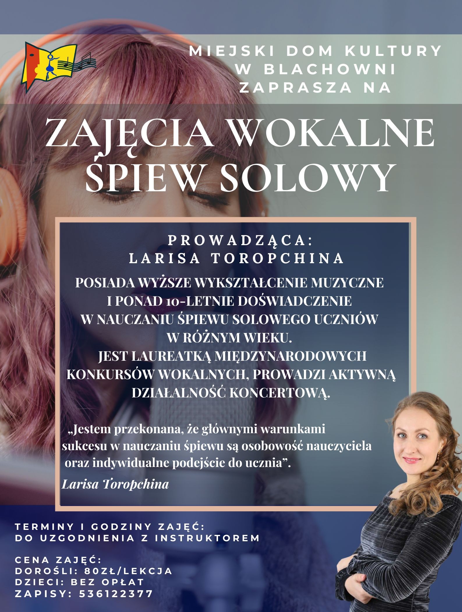 zajęcia śpiewu
