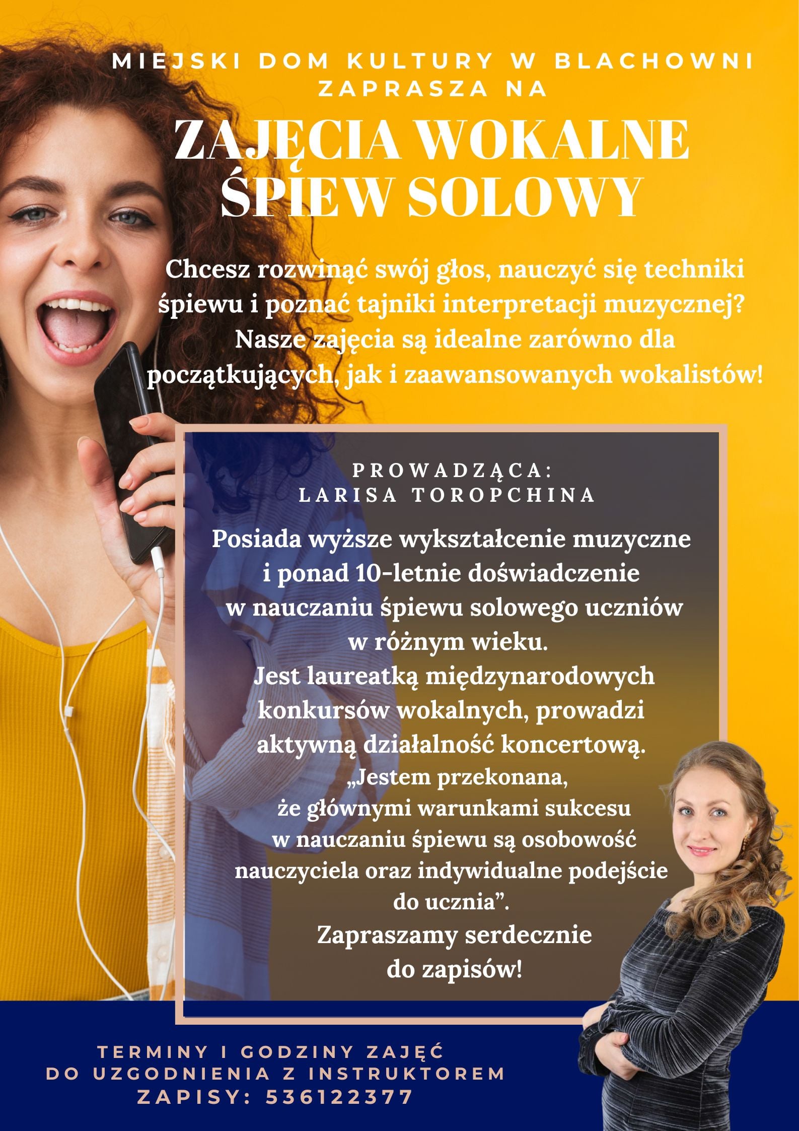 zajęcia śpiewu